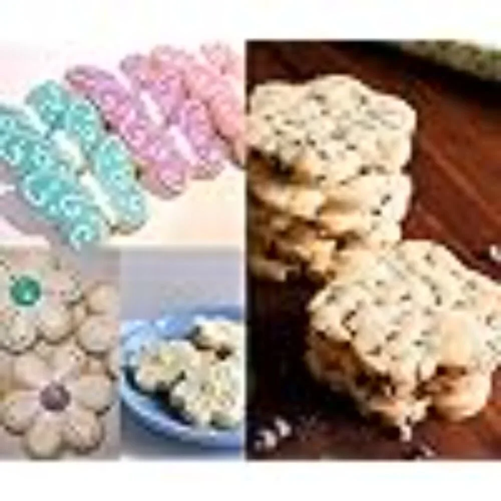 Cookie Cutter Set Star Flower Heart Butterfly Biscuit Cutters Stainless Steel